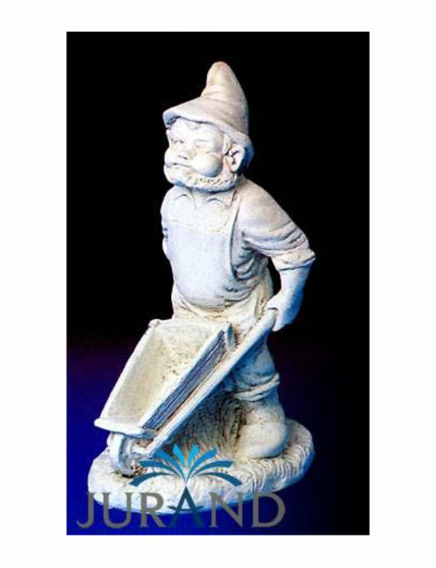 GARDEN FIGURE STONE FIGURE GARDEN SCULPTURE CAST STONE FROST-RESISTANT 53 cm - 1528