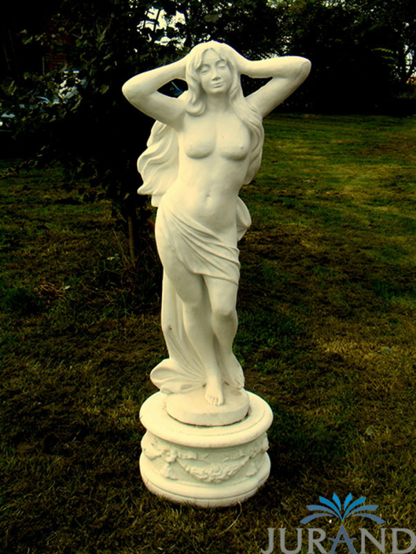 GARDEN FIGURE STONE FIGURE GARDEN SCULPTURE CAST STONE FROST-RESISTANT 120 cm - 1571