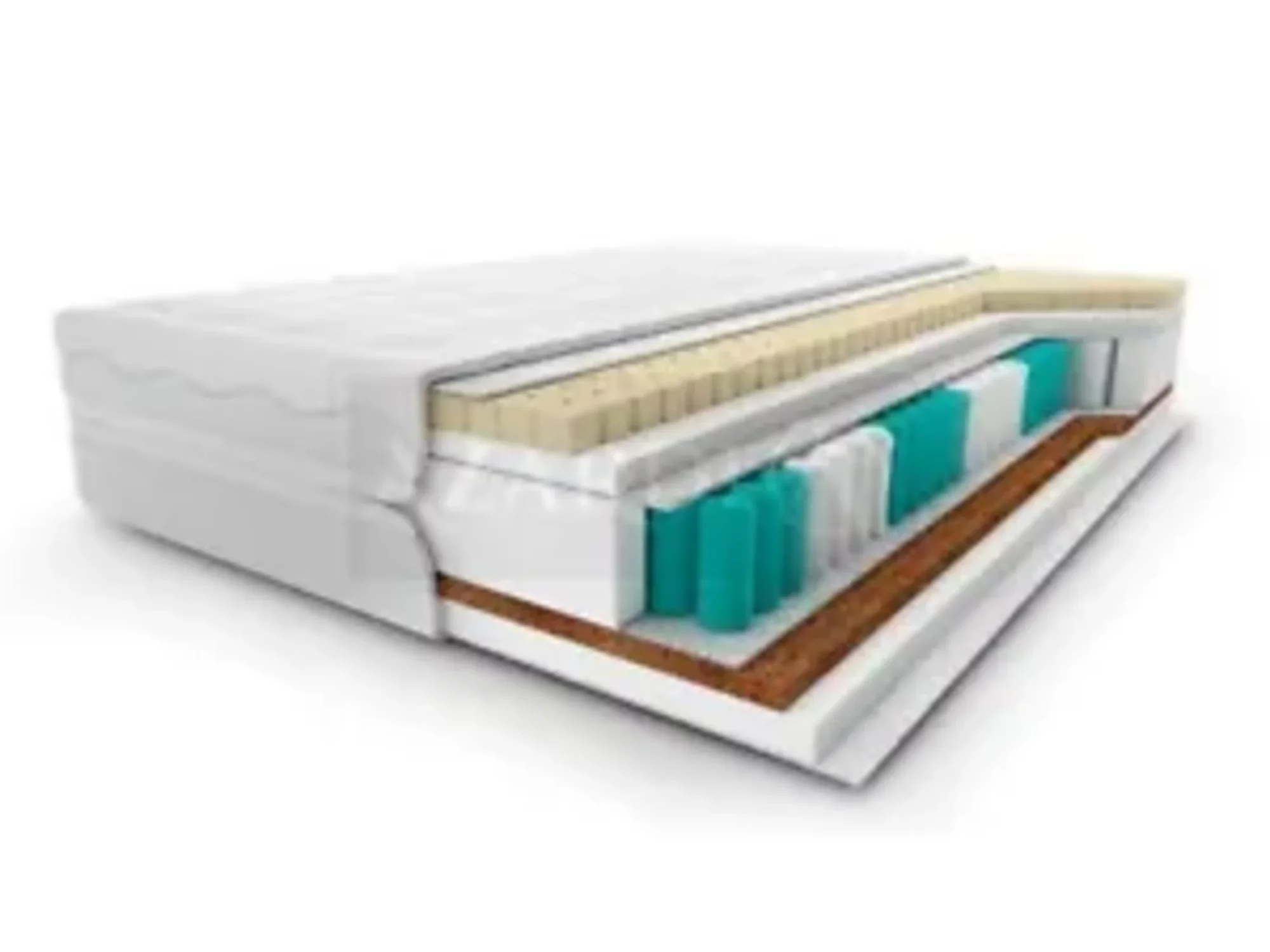 Hochwertige Matratze 7 Zonen Matratze Bett Visco Schaumstoff 180x200cm On Stock