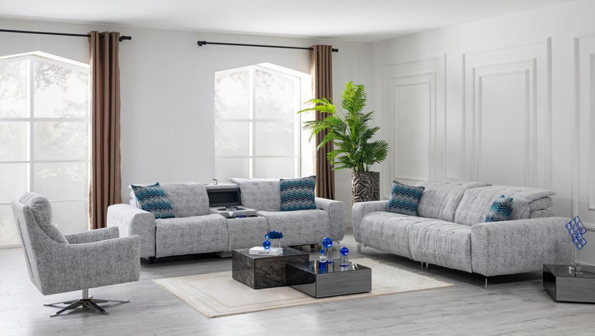 Sofa set 2+2+1 seater design sofa upholstered couches modern set