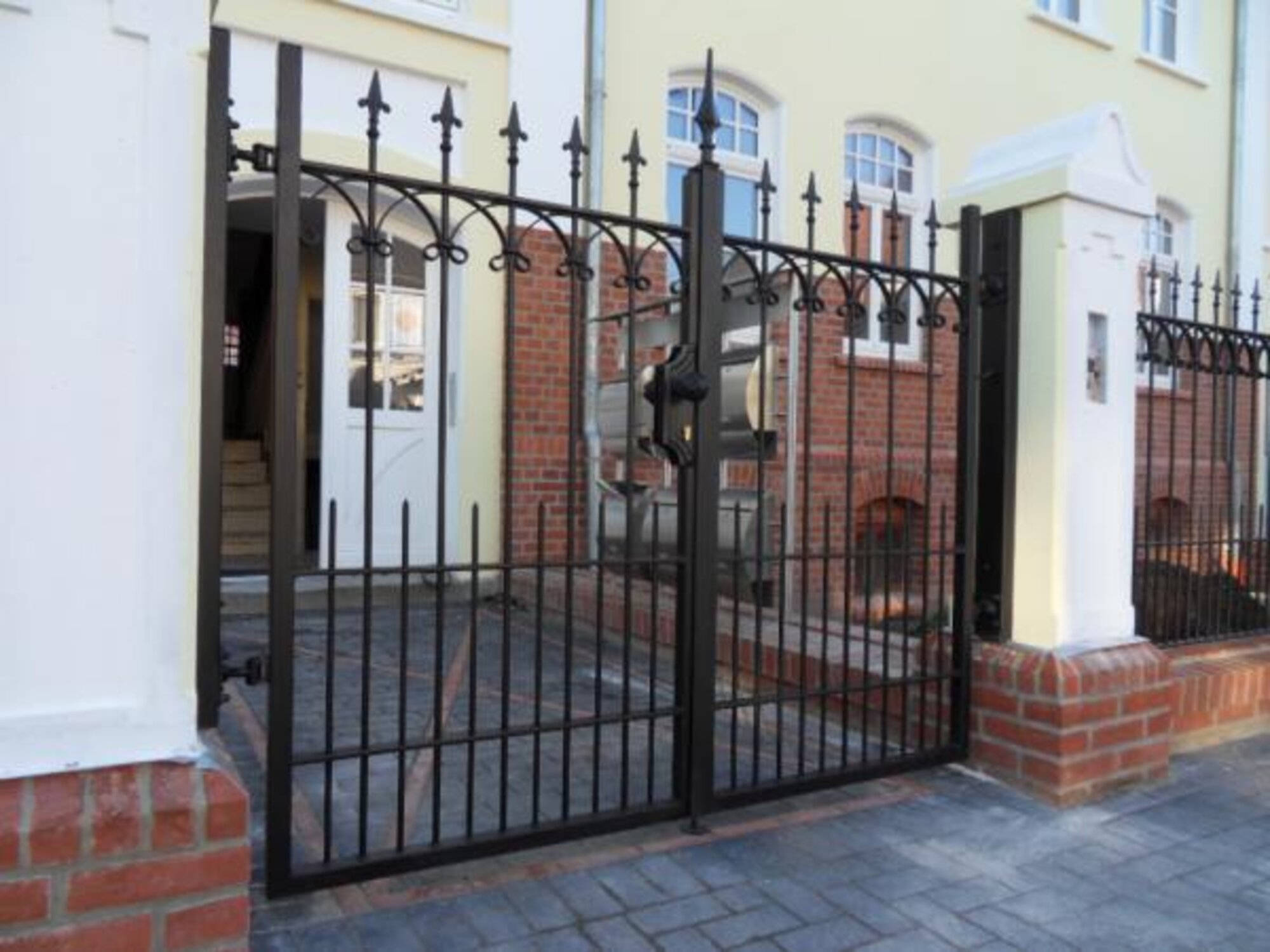 Custom fabrication - price inquiries gate garden gates doors wrought iron entrance