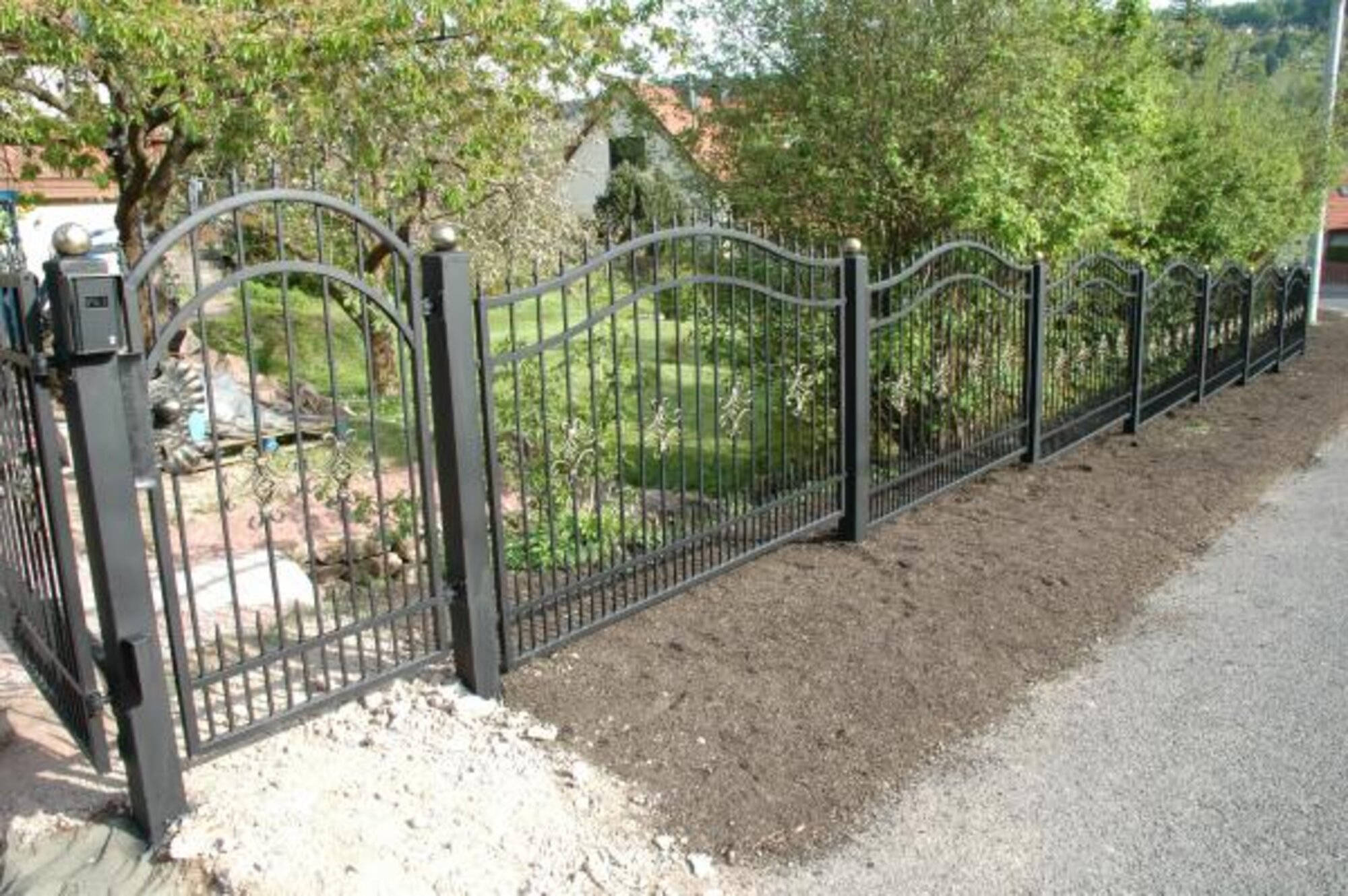 Fence Garden Classic Wrought Iron Custom Made Railing M227 1 meter
