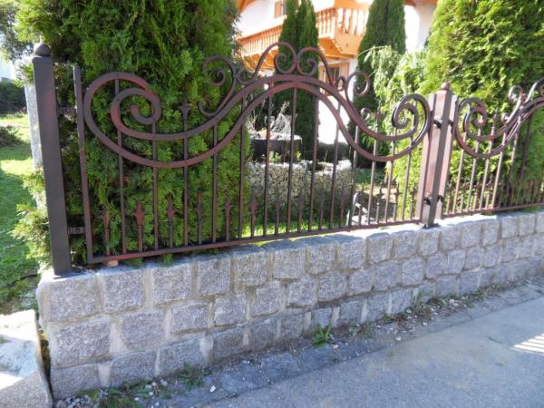 Railing Fence Barrier Wrought Iron Handcrafted Classic Fences Garden M408 New