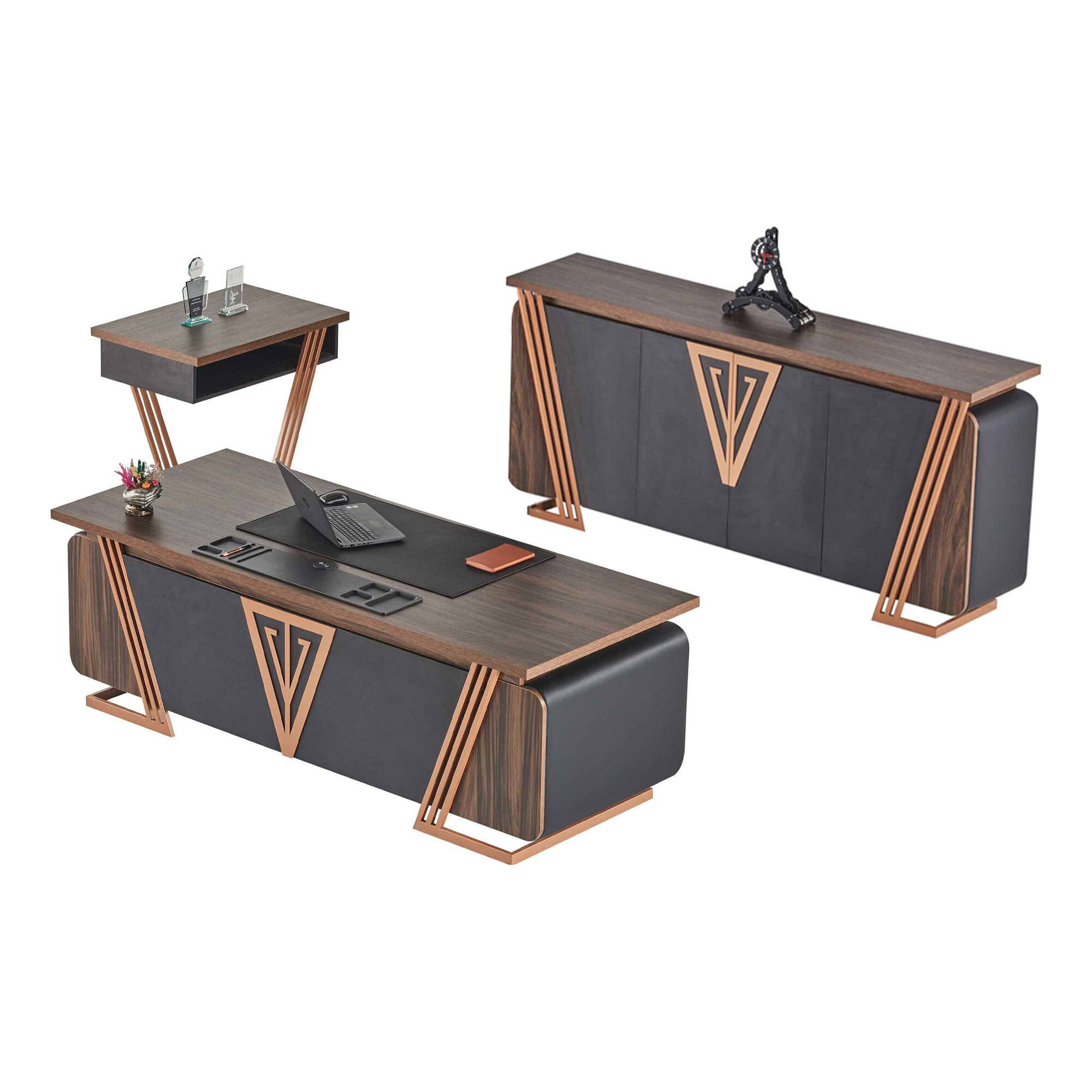 Desk office table sideboard side table office furniture stainless steel