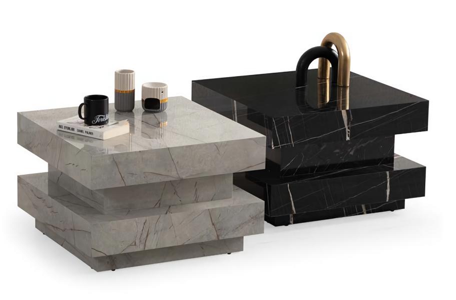 Coffee table 2x Design Living room table Modern Furniture Luxury Tables 2-piece Set