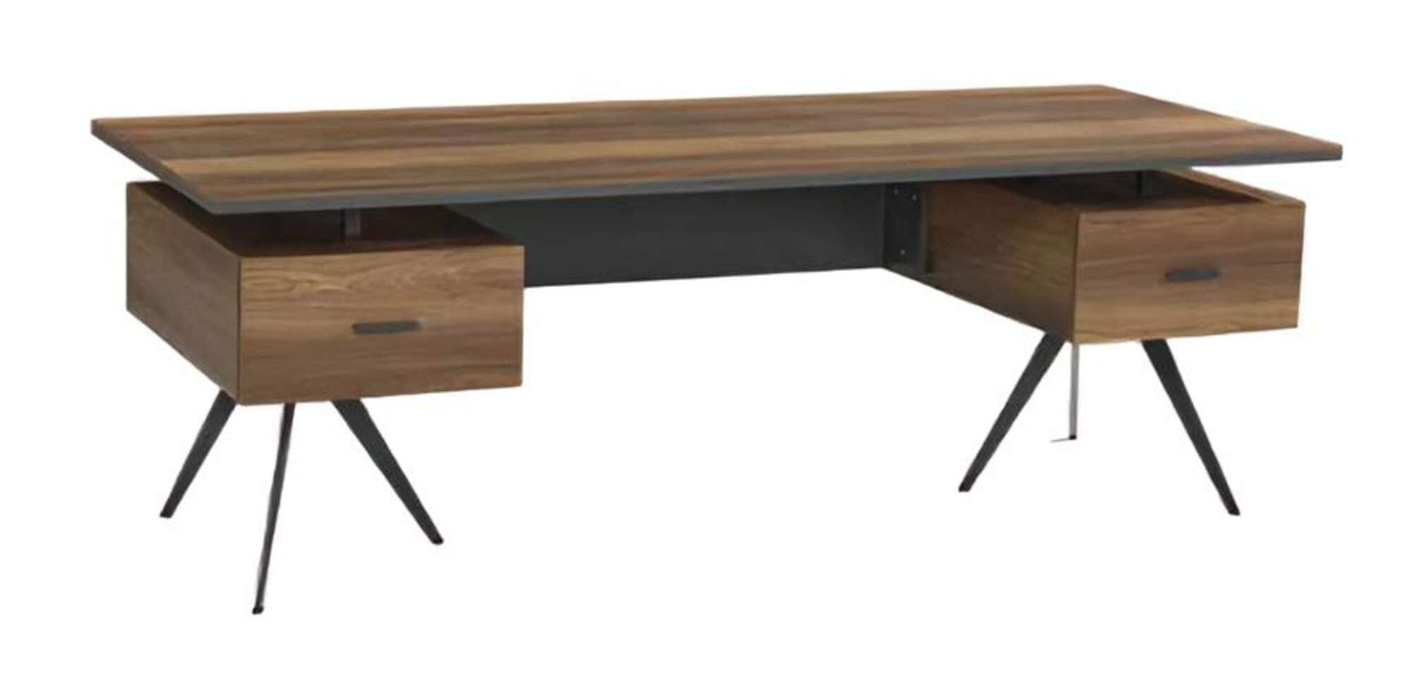 Desk with 2 drawers, home office table, office desk, office furniture