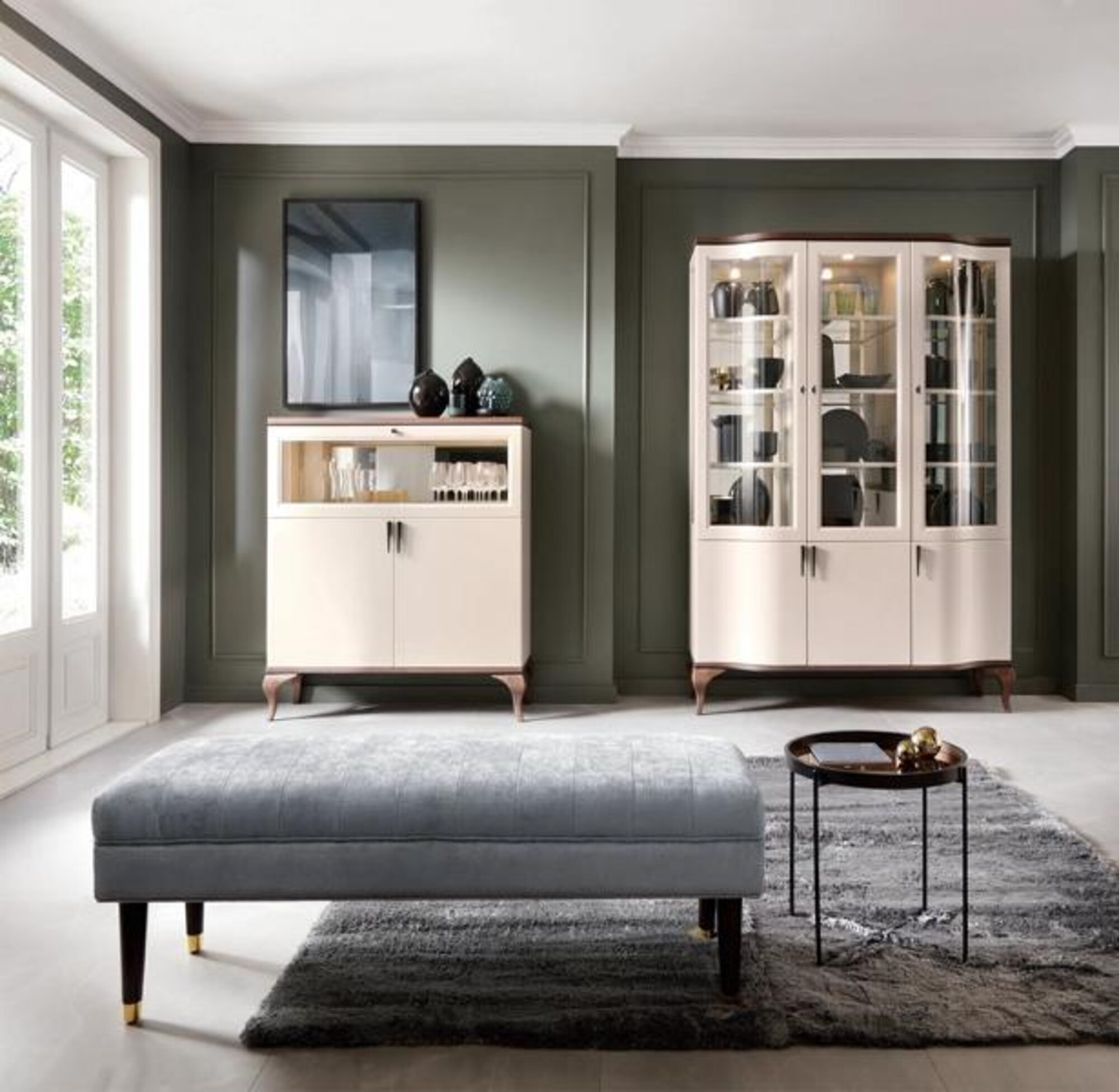 Showcases living room furniture glass display cabinet cabinet display cabinet 2x