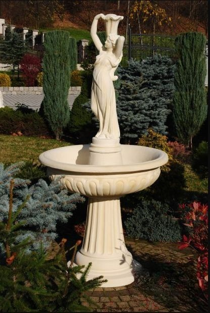 Fountain Frog Fountain 184cm Stone Fountain Garden Fountain