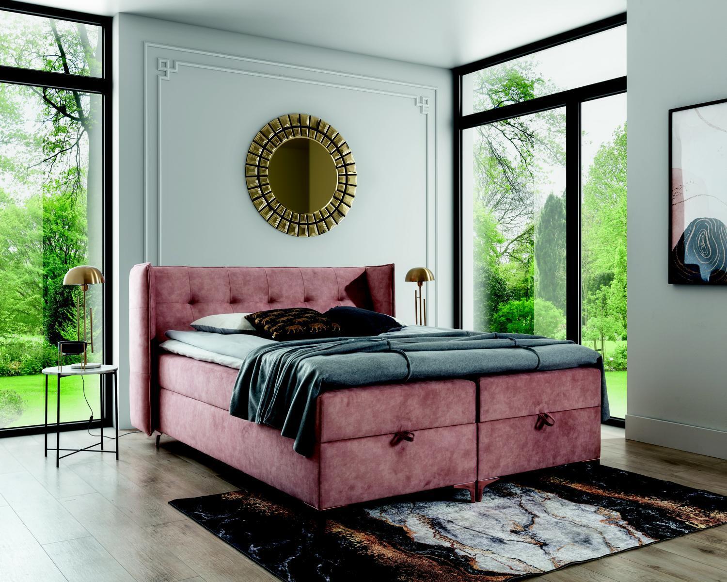 Bedroom Furniture Boxspringbed Bed 160x200cm Modern Design Furnishings