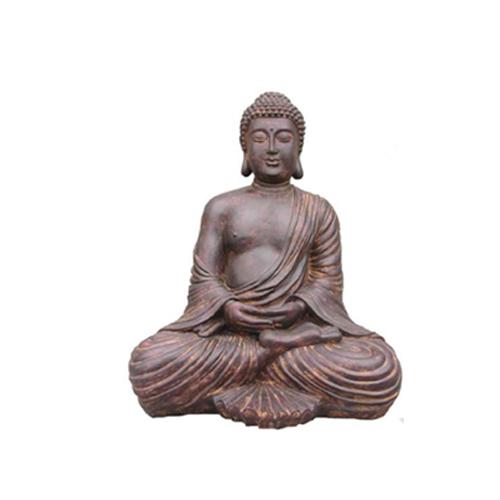 Chinese sitting Buddha decorative figure statue sculpture 43 cm height (B17)