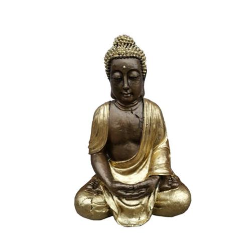Meditating Buddha figure decorative sculpture 67 cm height (B77)