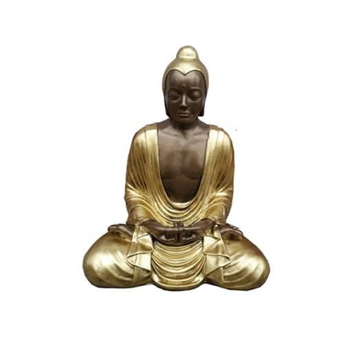 Meditating Buddha figure decorative sculpture statue 47 cm height (B80)