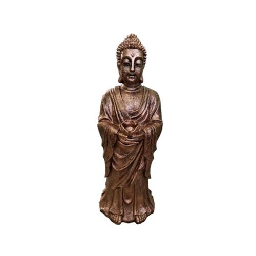 Buddha with a vessel figure decorative sculpture 60 cm height (B82)