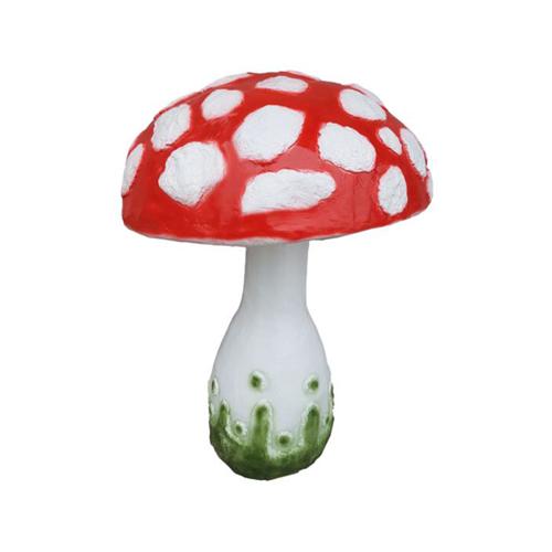 Decorative sculpture designed as an original colored mushroom 60cm