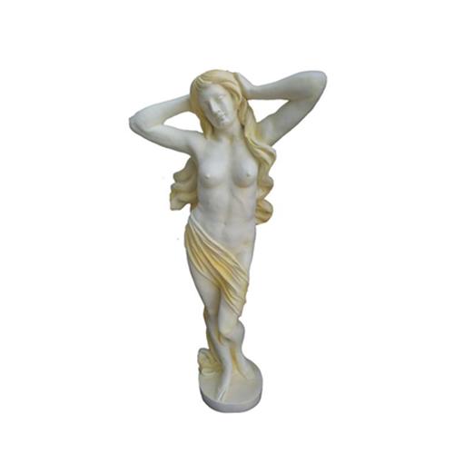 Semi-naked woman figure decorative sculpture statue 148x71 cm sizes R110