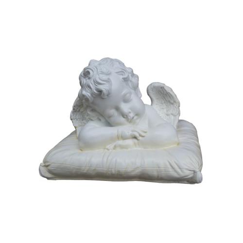 Sleeping little angel figurine decorative sculpture 20x40x40cm sizes R115