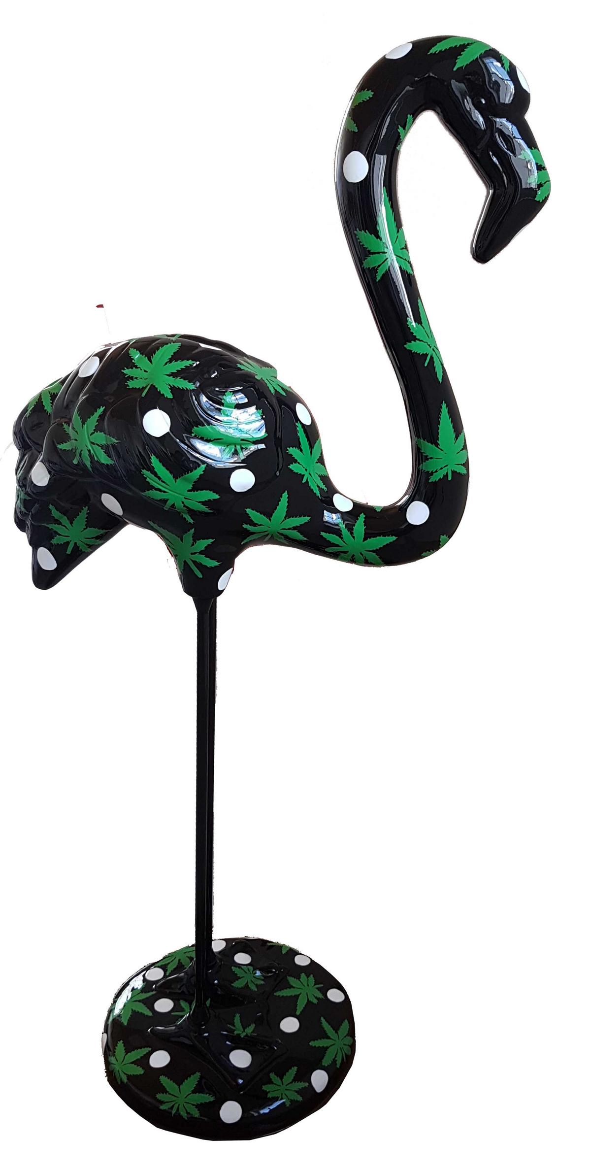 Designer Abstract Figurines Modern Decorations Garden Figures Flamingo Sculpture
