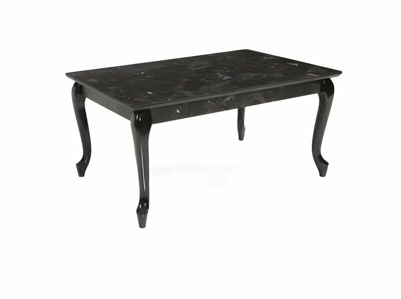 Noble Black Coffee Table Designer Living Room Rectangular Coffee Tables