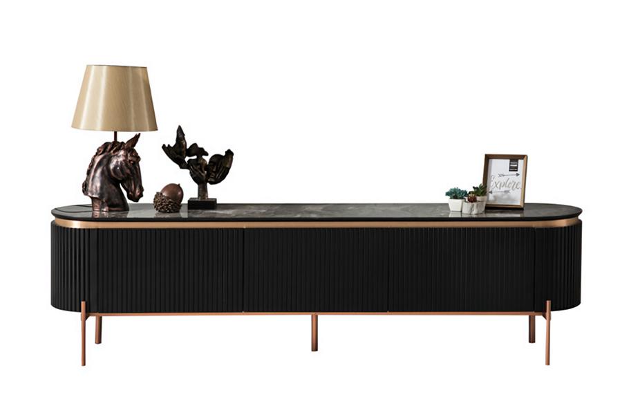 Modern Lowboard Black TV table Minimalist Sideboard Living room RTV Modern Lowboard Black TV table Minimalist Sideboard Living room RTV