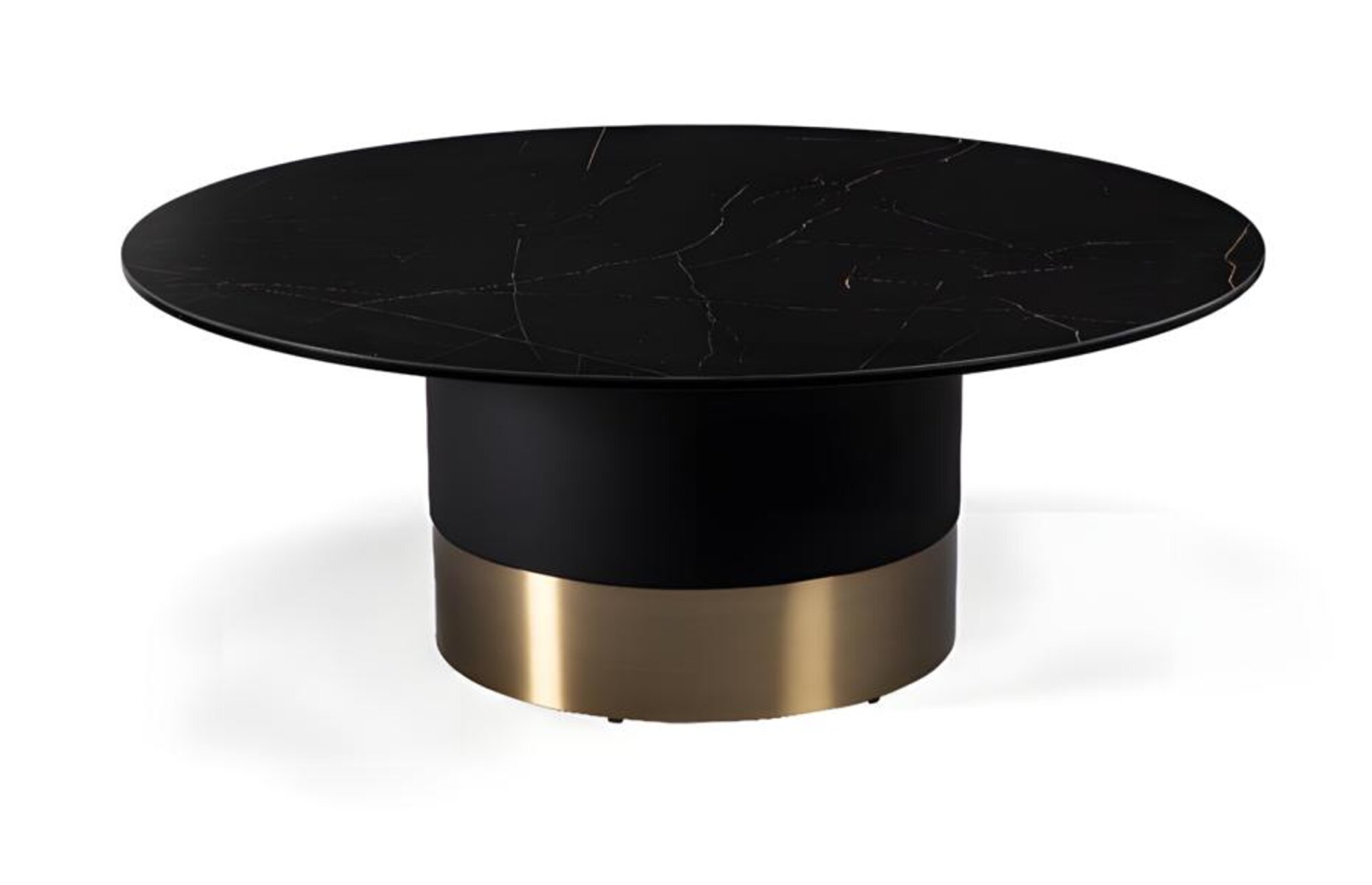 Modern Luxury Coffee Table Double Round Coffee Table Living Room Furniture Table