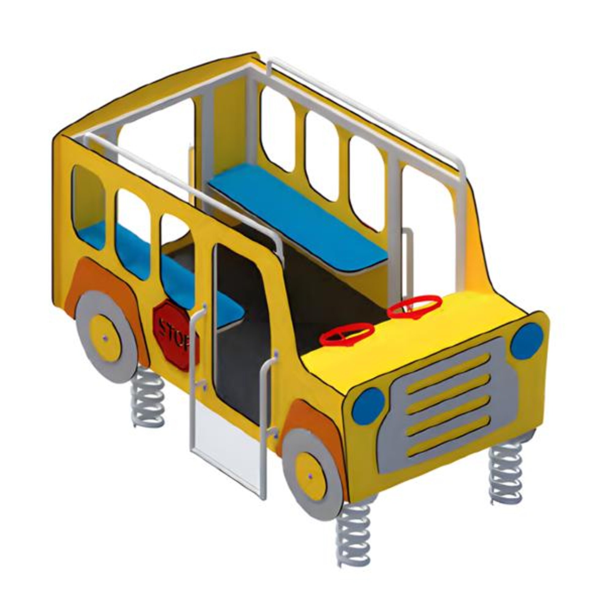 Spring rocker rocking animal spring rocker single spring rocker