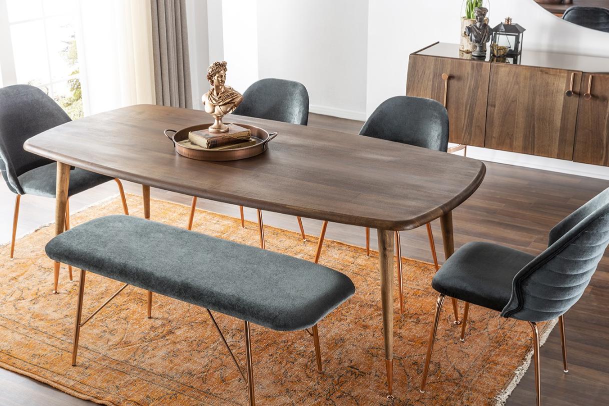 Dining Set Dining Room Dining Table Chairs Table Set 8pcs Wood Brown