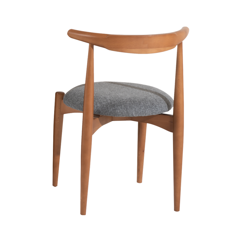Set of dining room chairs kitchen chairs wooden chairs brown 6pcs chairs