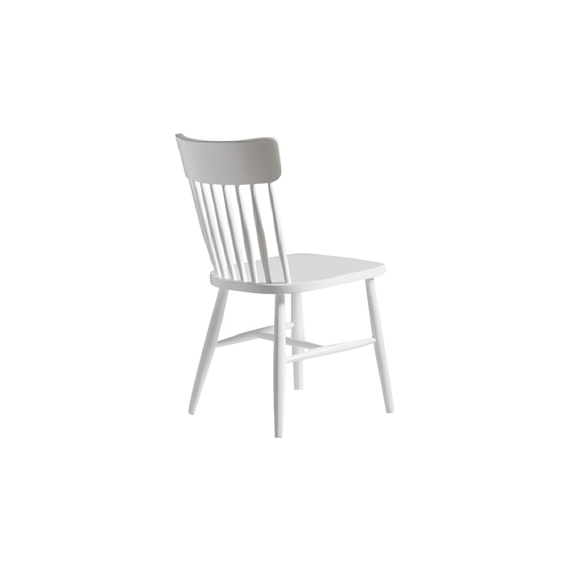Dining Room Chairs Group Wooden Chairs Kitchen Chairs Set 6pcs White Wood