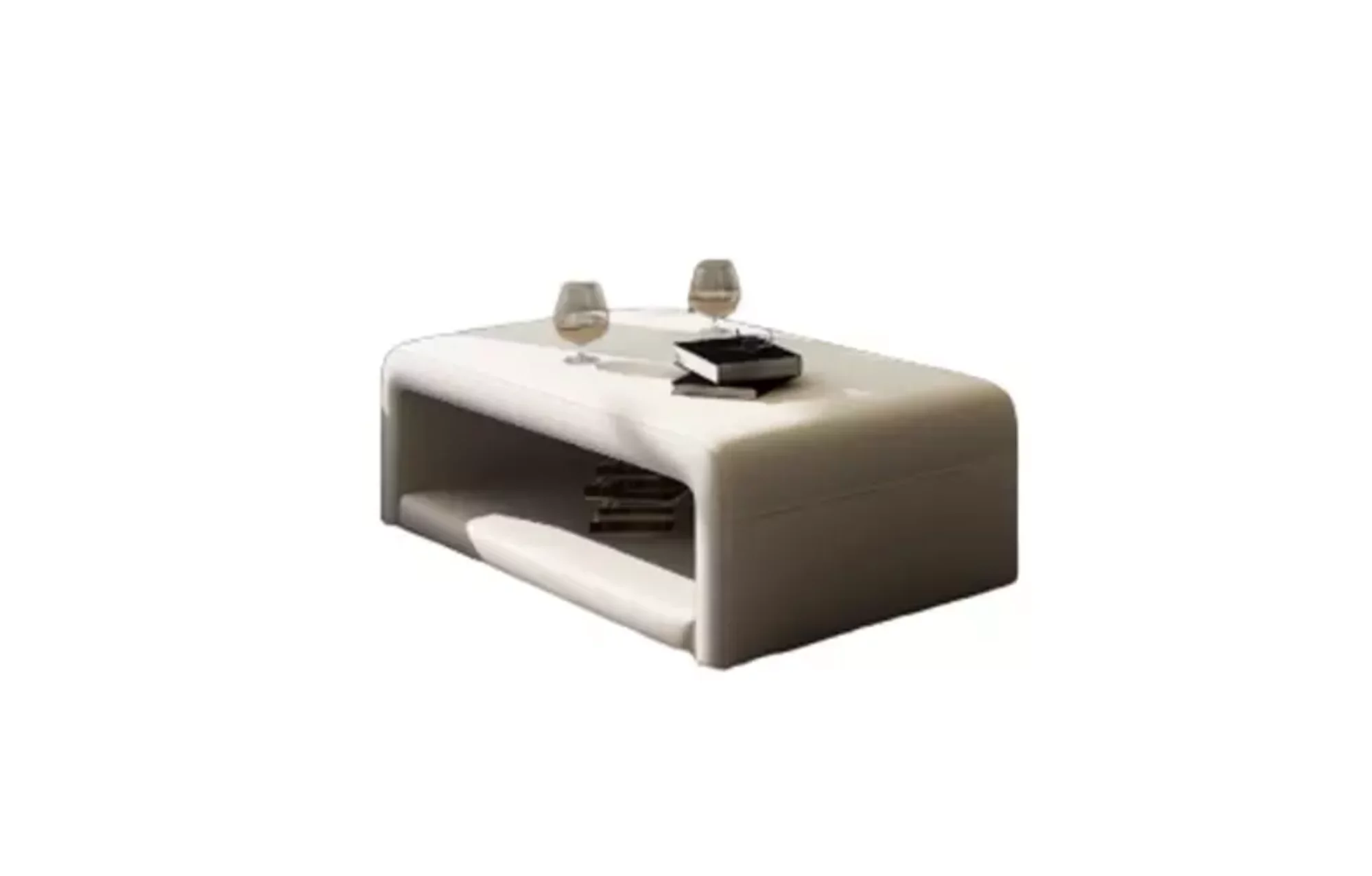 Design Modern Couch Sofa Tische Wohnzimmer Gepolstert Leder Tisch Weiß On Stock