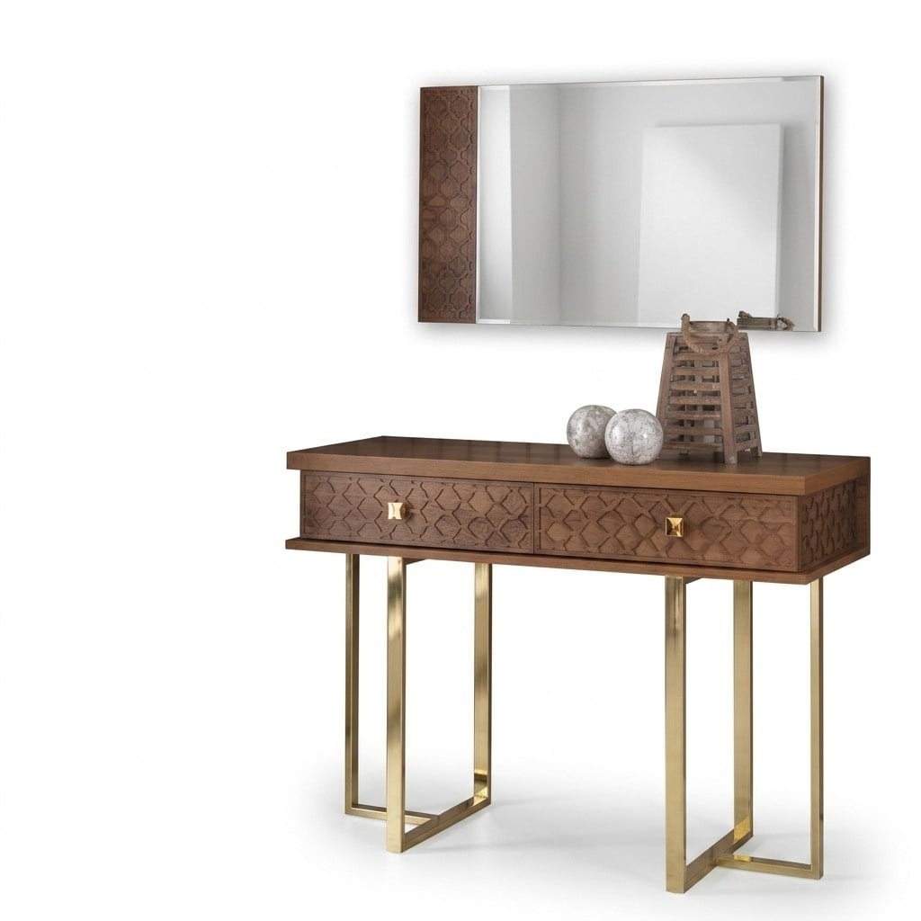 Schminktisch und Spiegel – eleganter Schminktisch für das Schlafzimmer Sofort Schminktisch und Spiegel – eleganter Schminktisch für das Schlafzimmer Sofort