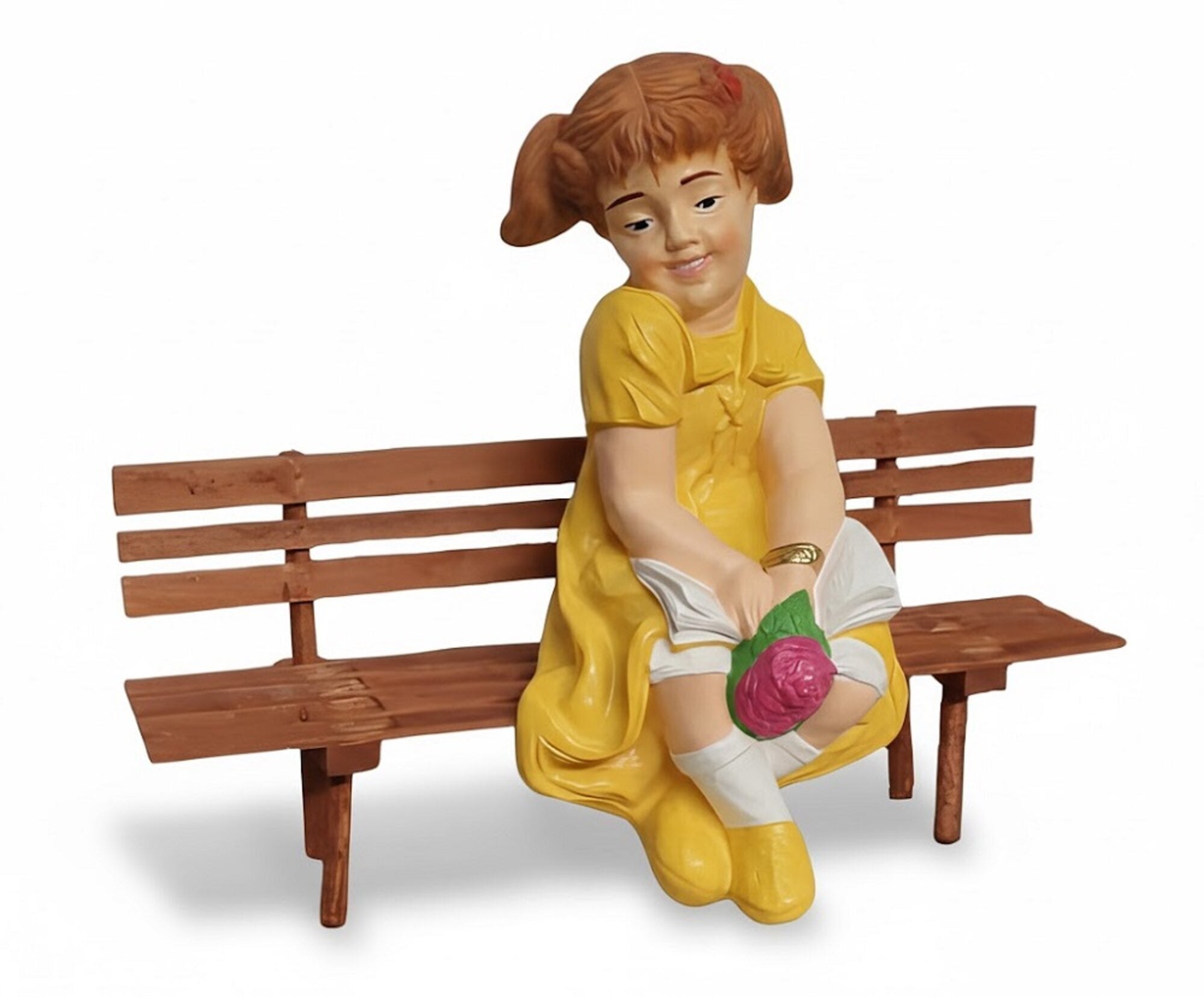 Garten Skulptur Mädchen Figure Gartengestaltung 80 cm Dekoration SOFORT Garten Skulptur Mädchen Figure Gartengestaltung 80 cm Dekoration SOFORT