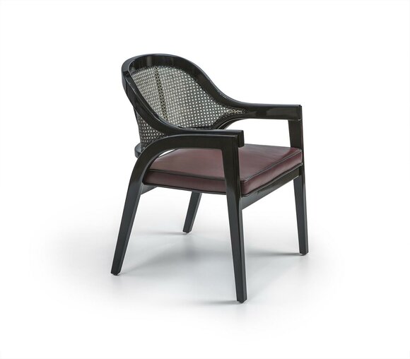 Black wooden chair design dining room armchair new set up chair