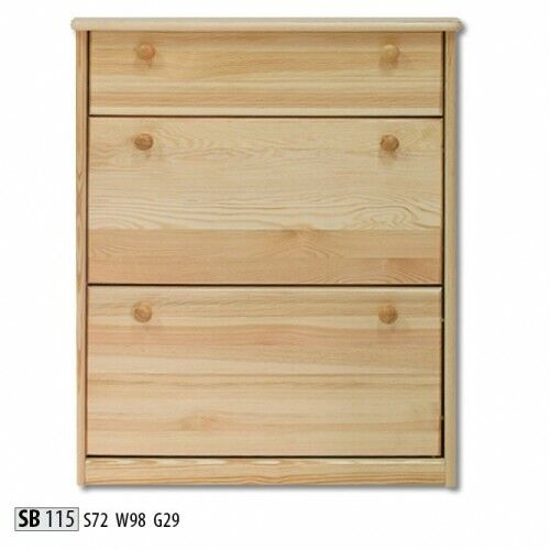 Shoe chest made of real wood handmade shoe tipper shoe chest made of drawers