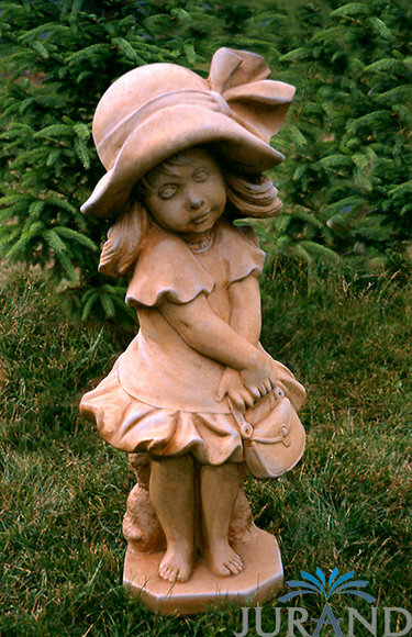GARDEN FIGURE STONE FIGURE GARDEN SCULPTURE CAST STONE FROST-RESISTANT 94 cm - 1523