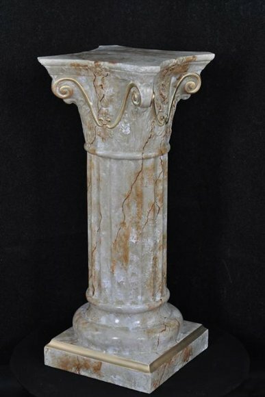 Antique roman marble column style sculpture design decorative furniture, model - 1009
