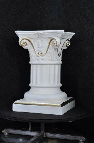 Antique roman marble column style design decorative furniture, model - 1010