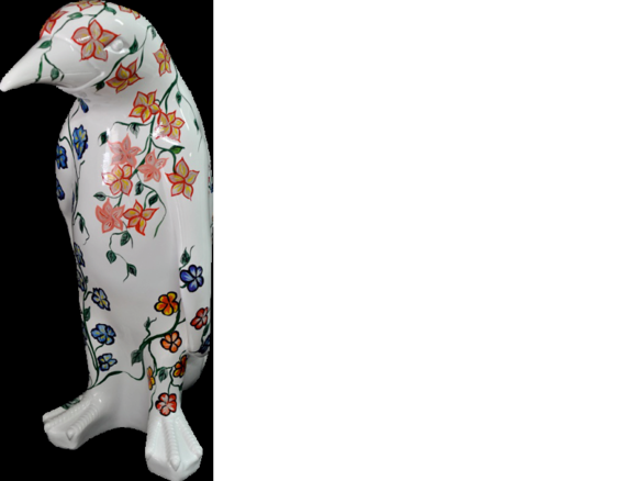 Design 67cm Penguin Luxury Figure Sculpture Handmade XXL Animal Sculptures Figurines