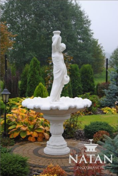 Decorative fountain fountain figure 239cm fountain decoration garden Fontaine pond
