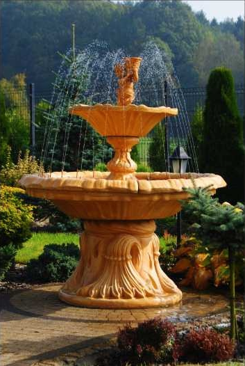 Fountain garden pond fountain 187cm stone fountain garden fountain Fontaine New