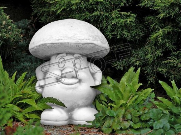 Garden Decoration Mushroom Terrace Stone Figures Figurine Deco Statue Sculpture S210010