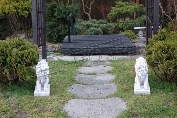 Lion garden figure terraces garden sculpture figures sculptures statues S103060