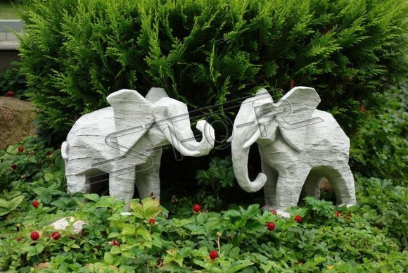 Design figure elephant sculpture figures sculptures statues statue garden S103093