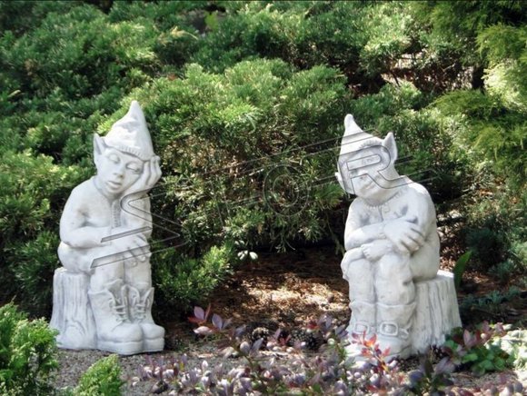 Dwarf Statue Statues Sculptures Figurine Decoration Garden Patio Stone S201116