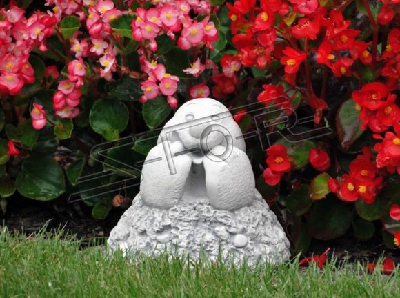 Garden Decoration Mole Terrace Stone Figures Figure Deco Statue Sculpture New