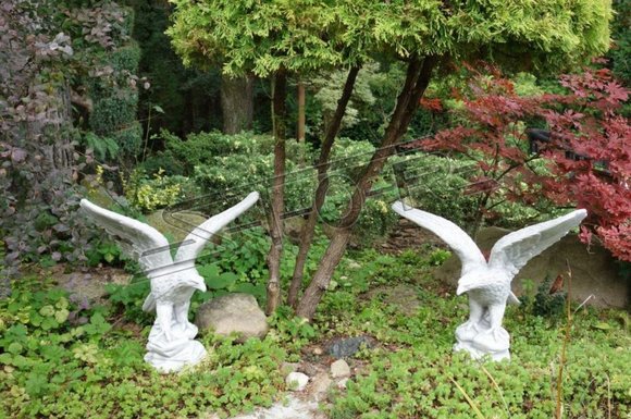 Figurine Eagle Garden Statue Sculpture Figures Statues Decoration New S103064