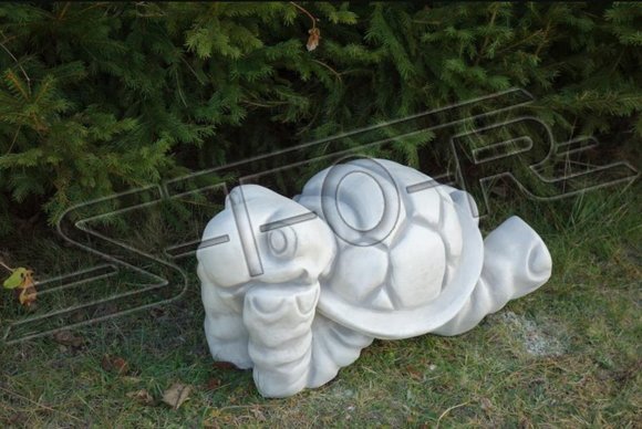Garden Turtle Decoration Patio Stone Figurine Decorative Statue Sculpture Figures