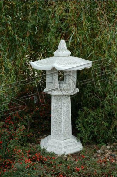 Stand Columns House Lamp Cast Stone Figures Statues Garden Decoration Deco 599