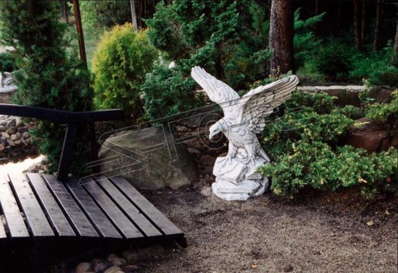 Eagle XXL Bird of Prey Statue Figure Sculpture Sculptures Statues Figures Terrace