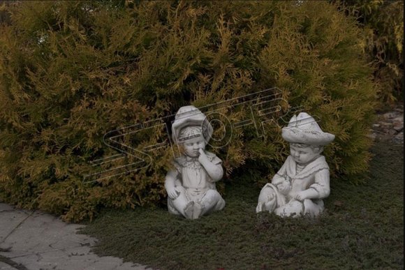 Baby Bust Sculpture Design Figure Statue Garden Figures Statues Sculptures 101033