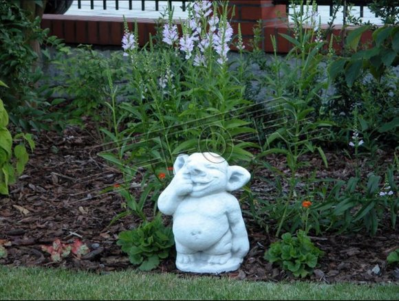 Troll 34cm sculpture design figure statue garden figures statues sculptures 101013